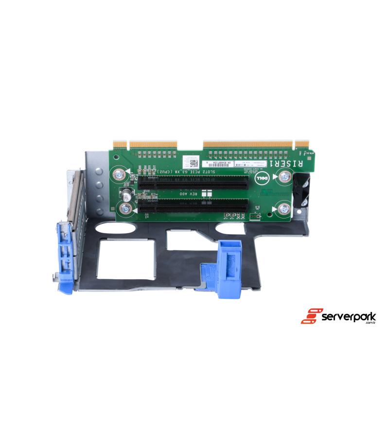 DELL Riser Kafesi ile Riser Kartı #1 - 2x PCIe x16 - PowerEdge R820 - PN: 03FHMX / 3FHMX, 0FX0VR / FX0VR