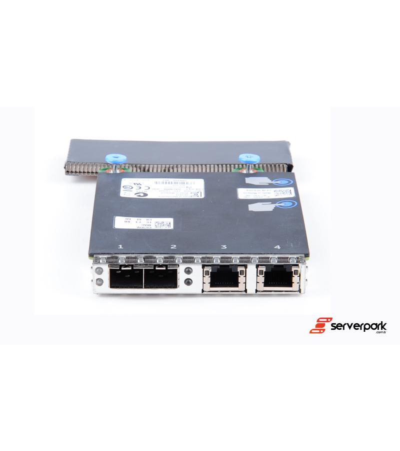 DELL X520/i350 Dual 10G SFP+ / Dual 1G RJ45 Ethernet Kart - PN: 0C63DV / 0262J5