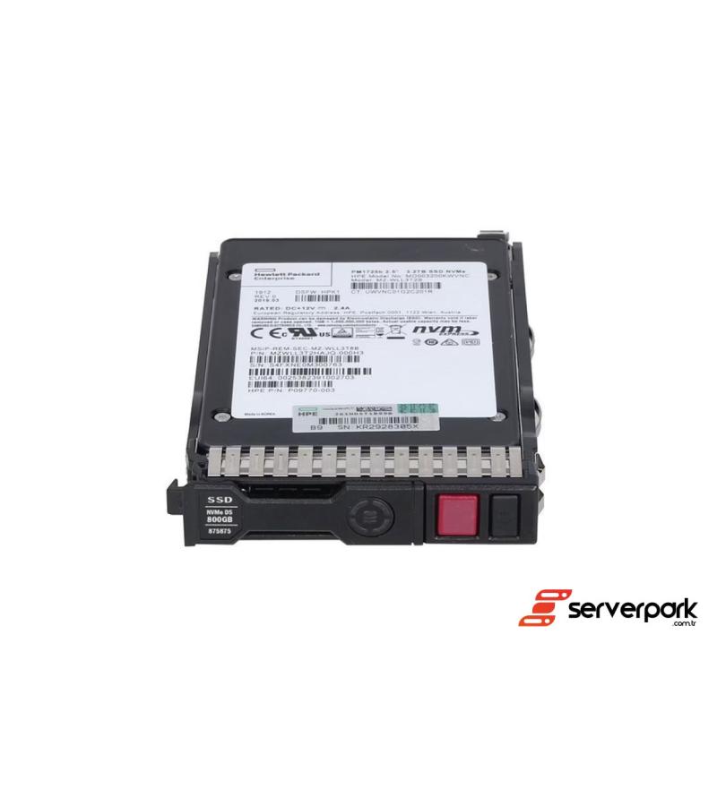 HPE 800GB NVMe Gen4 MP MU SSD - PN: P48216-001 / P47837-B21