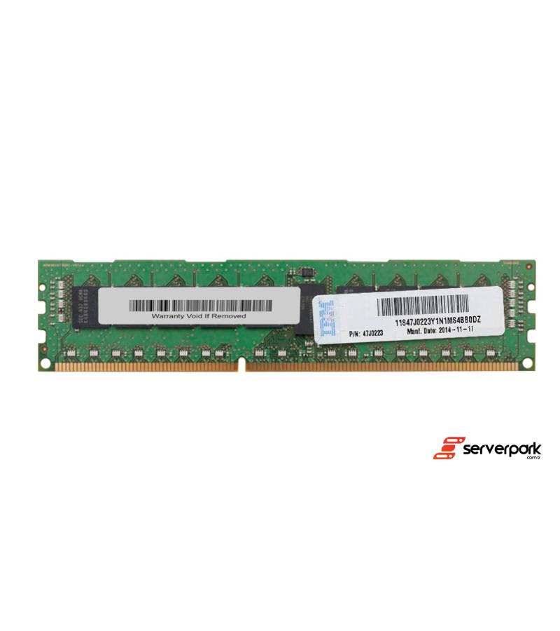 IBM 8GB 2Rx8 PC3-14900R R-DIMM DDR3 REG ECC PN: 47J0223 