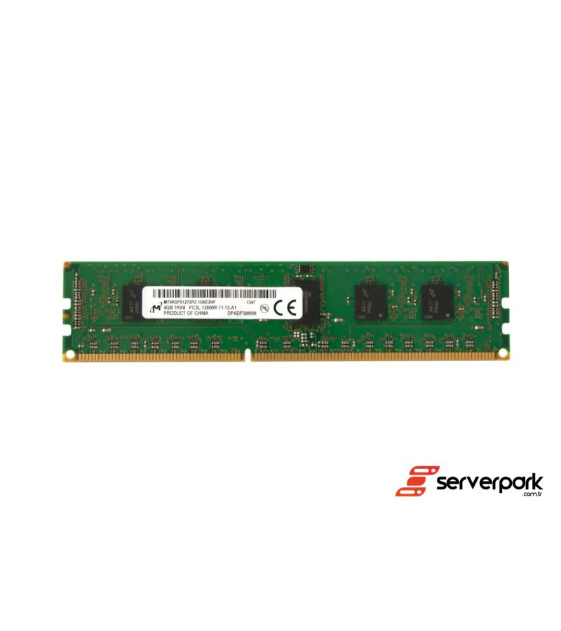Micron 4GB 1Rx8 PC3L-12800R DDR3   REG ECC  PN:MT9KSF51272PZ