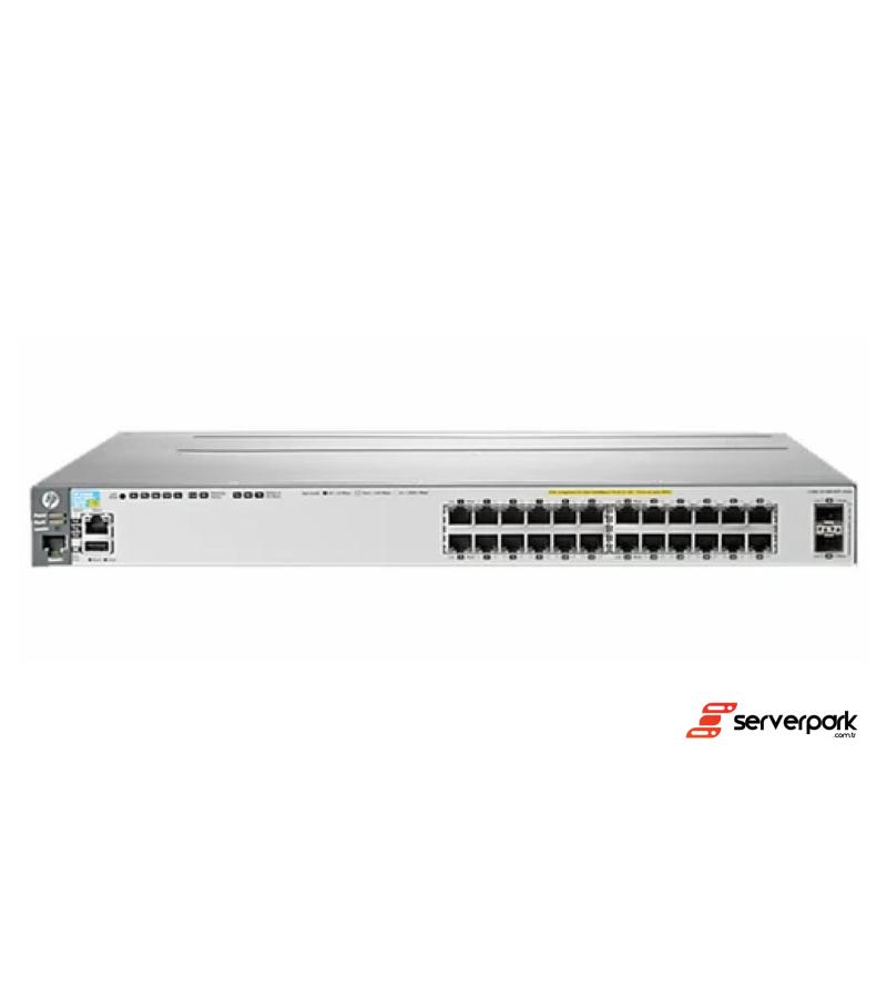 HP E3800-24G-2SFP+ 24x 1Gb RJ-45, 2x 10Gb SFP+ - PN: J9585A