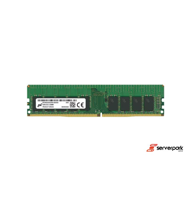 Micron 16GB 2Rx8 PC4-2666V DDR4  U-DIMM ECC - PN :  MTA18ASF2G72AZ-2G6D1