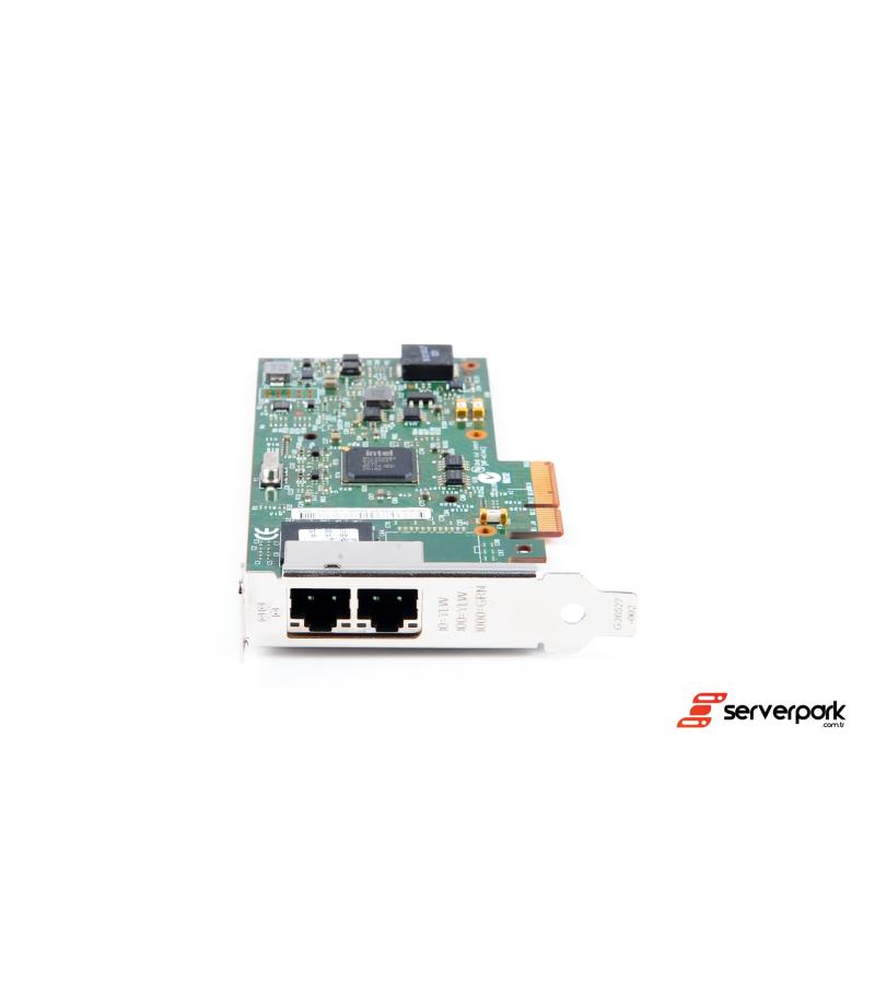 DELL i350-T2 Dual Port 1G RJ45 Ethernet Kartı - PN: XP0NY / V5XVT / 424RR / 7MJH5 / YG4N3 
