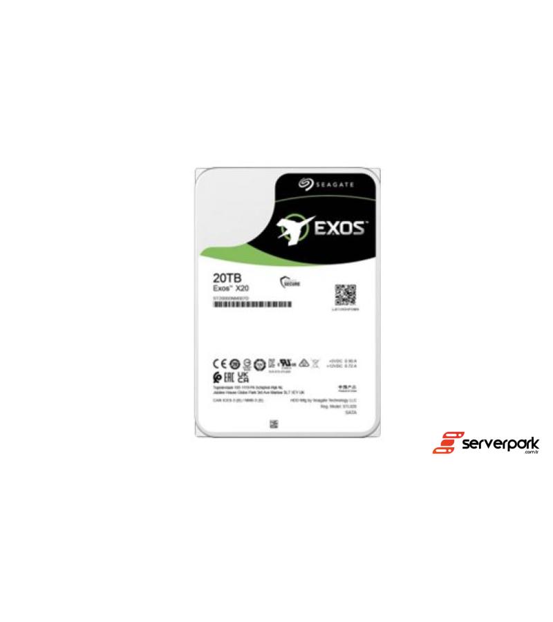 Seagate Exos 3.5" X20 20TB 7.2K SAS  / HDD - ST20000NM002D