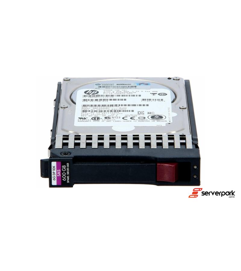 HP 600GB 2.5" 10K SAS HDD - PN: 581311-001 / 581286-B21
