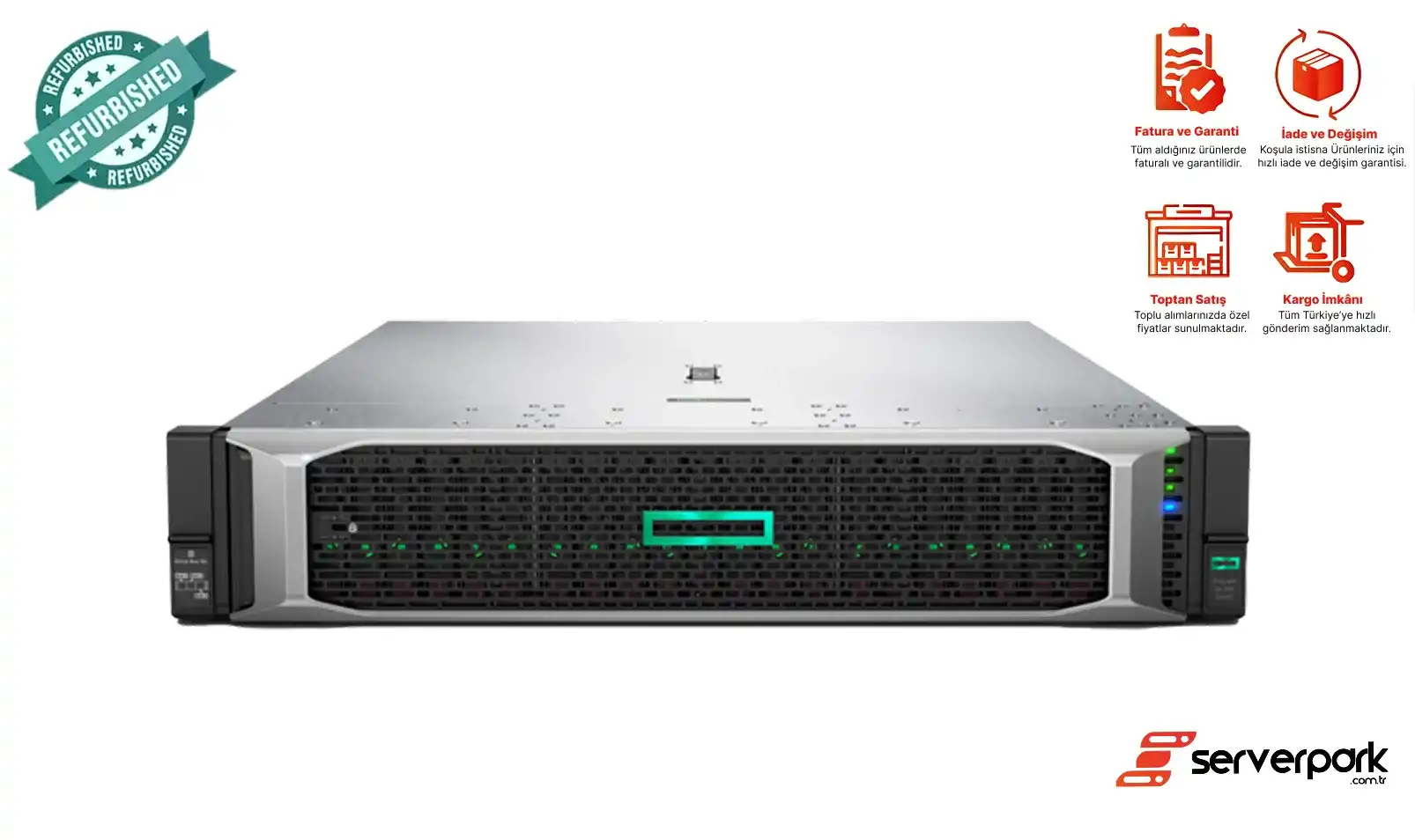 HP DL 385 GEN10 / 2x AMD EPYC 7532 ( 128 Core ) / 512 GB DDR4
