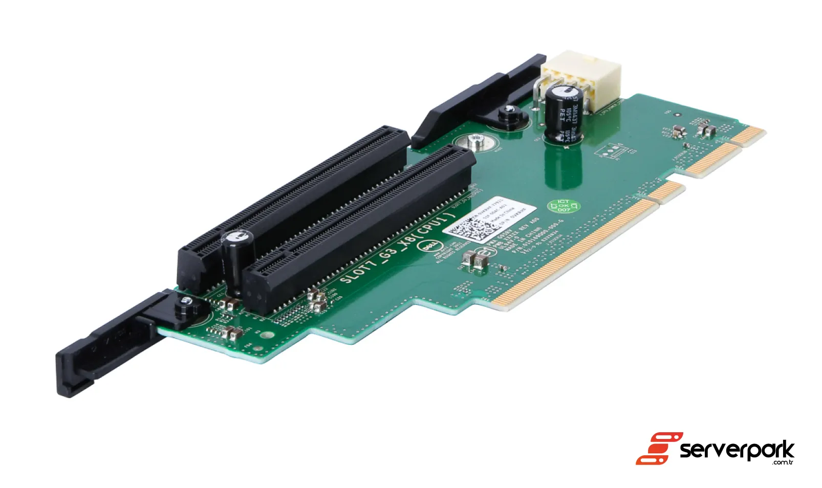 DELL Sol (Varsayılan) Riser Kartı #3 - 2x PCIe x8 - PowerEdge R720 / R720xd - PN: 0VKRHF / VKRHF