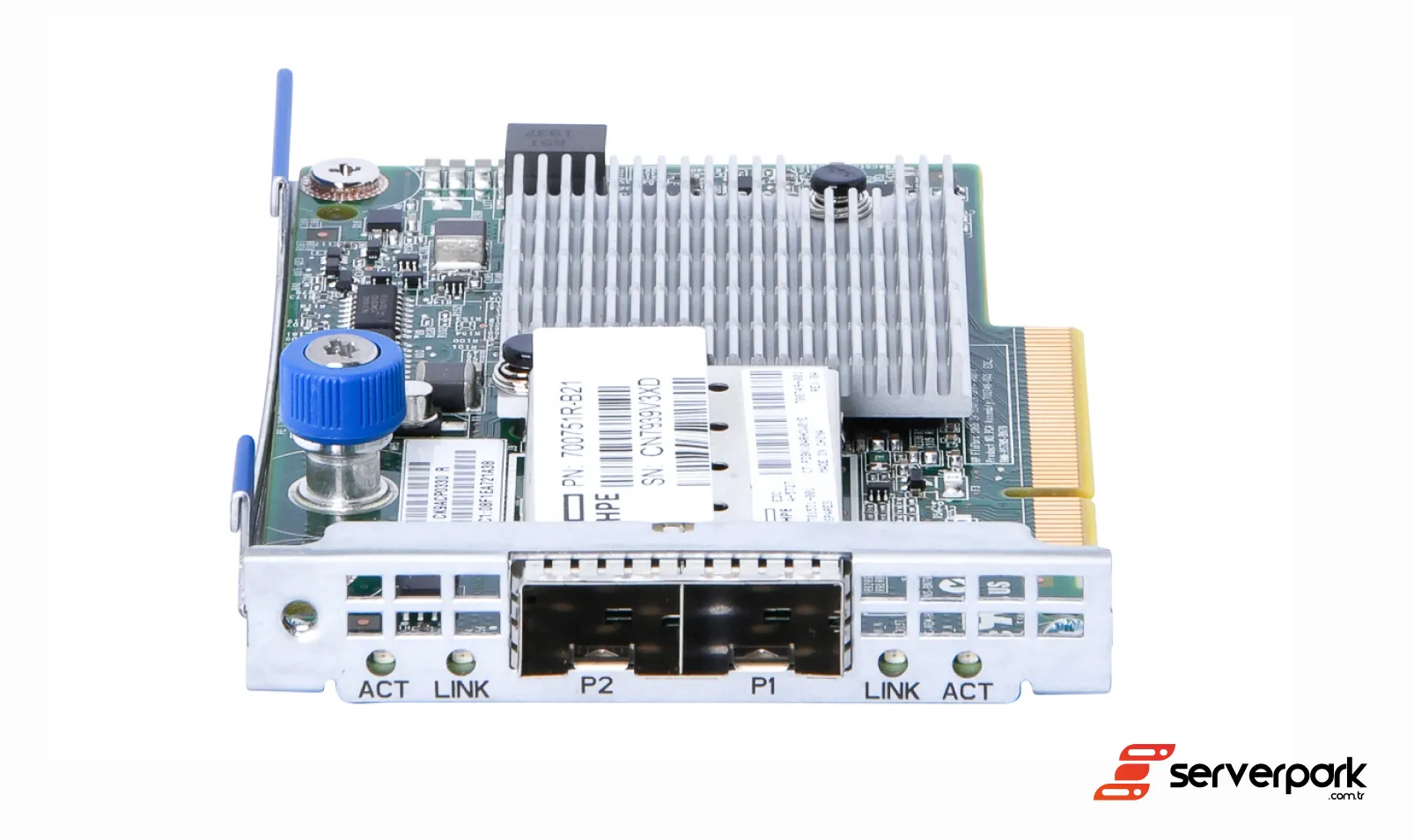 HPE 534FLR-SFP+ Dual Port 10G SFP+ (57810S) Ethernet Kartı - PN: 701531-001 / 700751R-B21