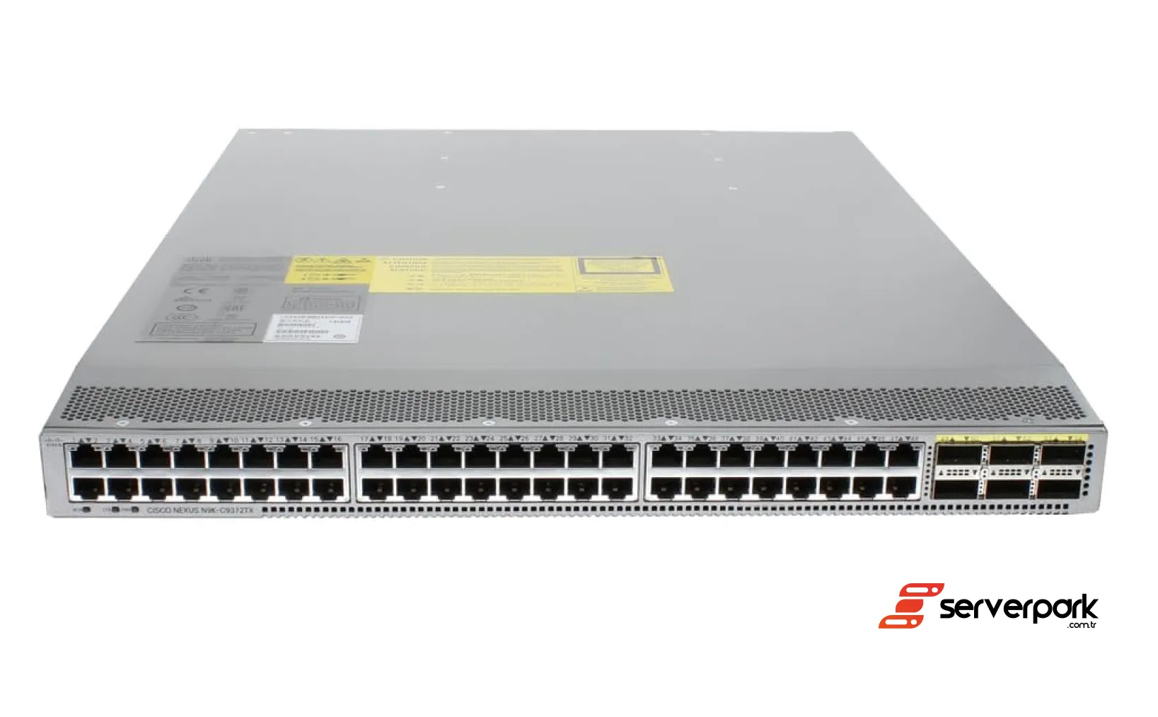 Cisco Nexus 9372TX N9K-C9372TX 48x 10Gb RJ-45, 6x QSFP+ 40Gb - PN: N9K-C9372TX