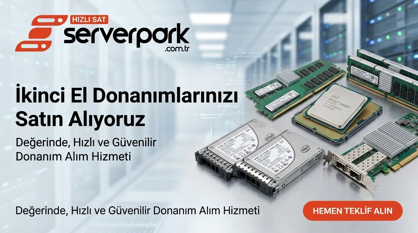 Server park İkinci el sunucu satın alım hizmeti