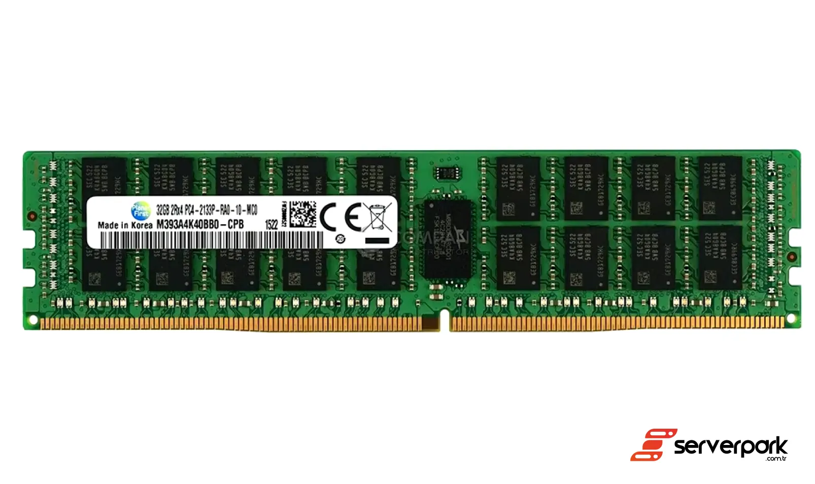 Samsung 32GB 2Rx4 PC4-2133P R-DIMM DDR4 REG ECC PN:  M393A4K40BB0-CPB