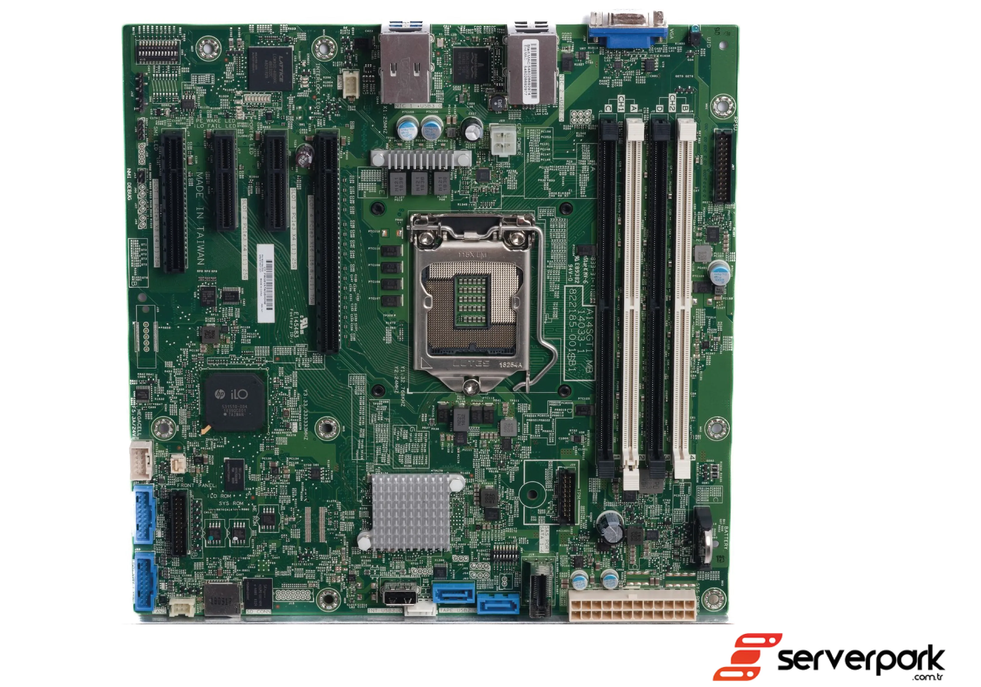 HPE ProLiant ML30 Gen9 MotherBoard - PN: 822184-002 / 873607-001