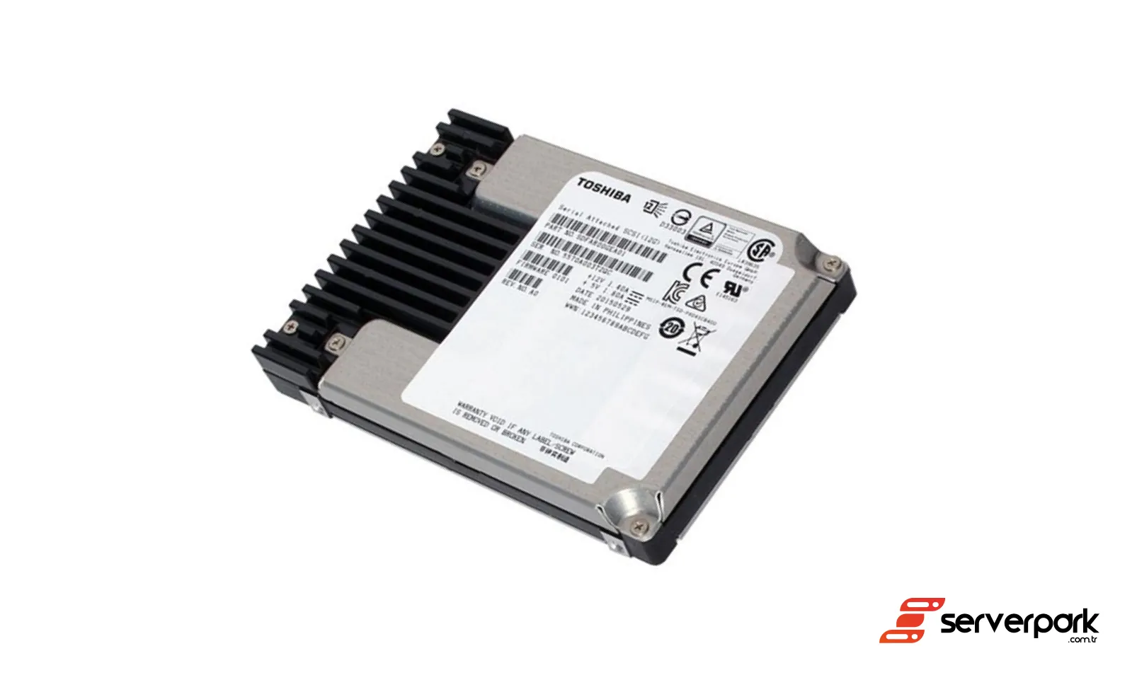 TOSHIBA PX05SRB 3.84TB 2.5' SAS SSD - PN: PX05SRB384