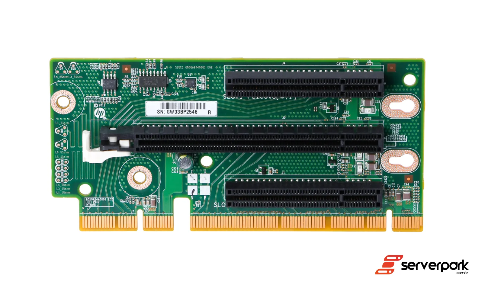 HP Ana Riser Kartı - 3x PCIe Gen3 x8 Yuvaları - ProLiant DL380e Gen8 - PN: 684897-001
