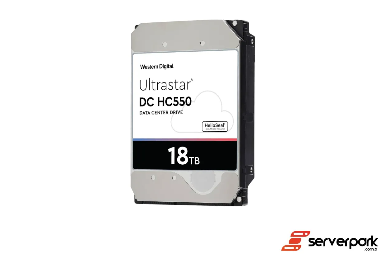 Western Digital Ultrastar DC HC550 18TB Hard Disk - PN: WUH721818AL4200