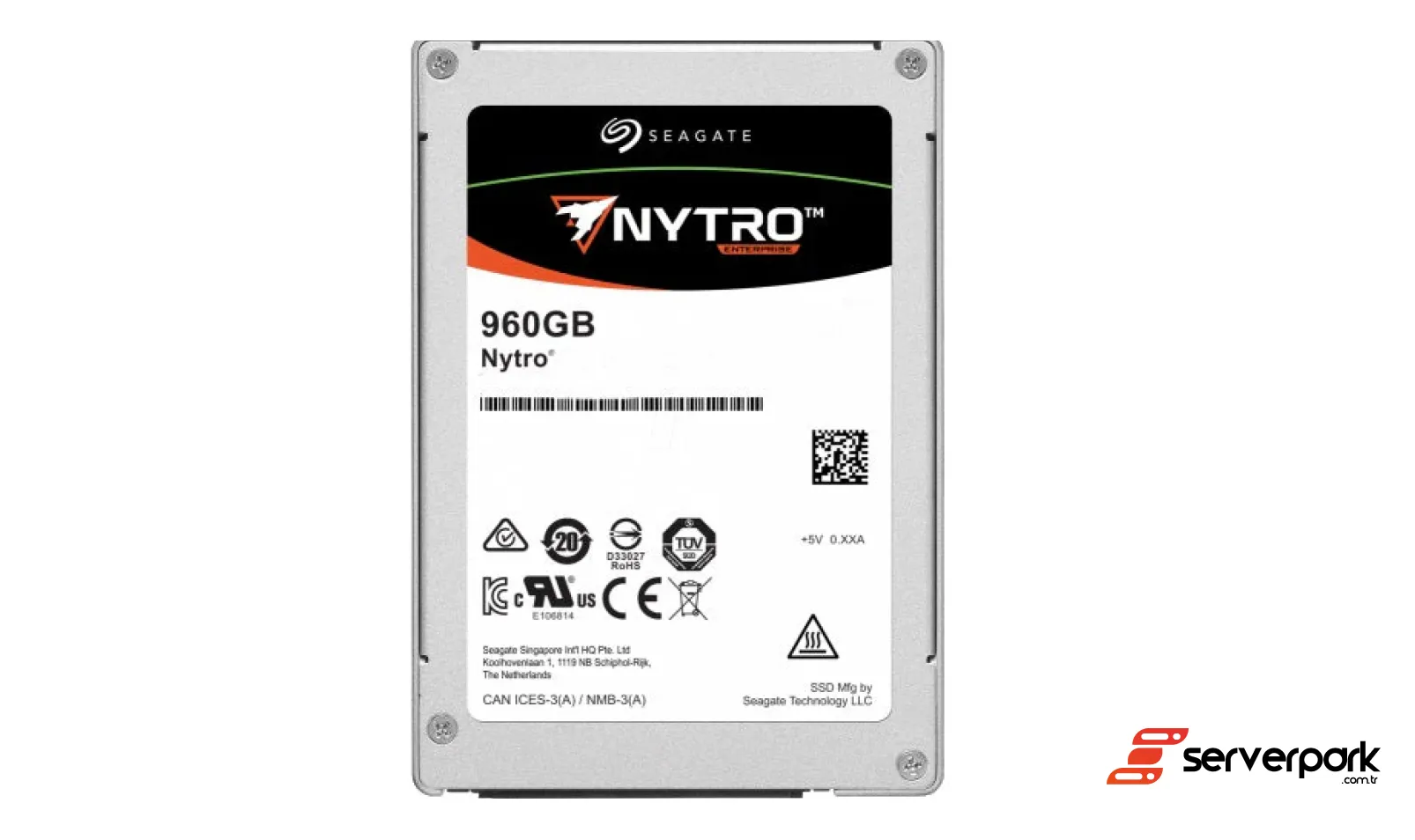 Seagate Nytro 3332 960GB 2,5'' SAS SSD - PN: XS960SE70084