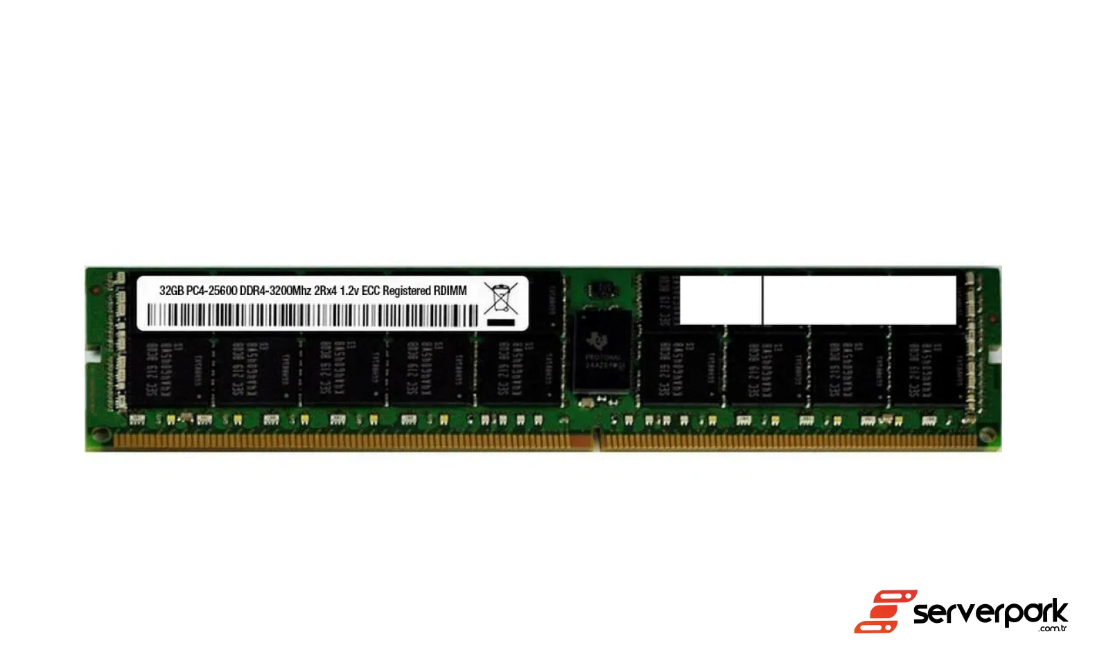 Dell 32GB 2Rx4 PC4-3200 RDIMM DDR4 ECC PN: SNP75X1VC/32G