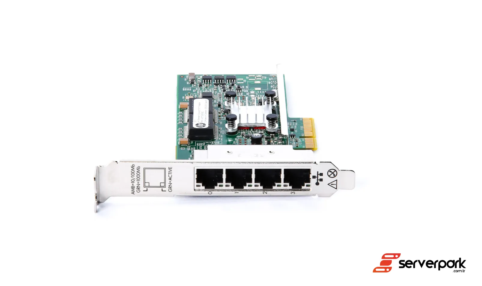 HPE BCM5719 4-Port 1G RJ45 Ethernet Kartı - PN: 649871-001 / 647594-B21