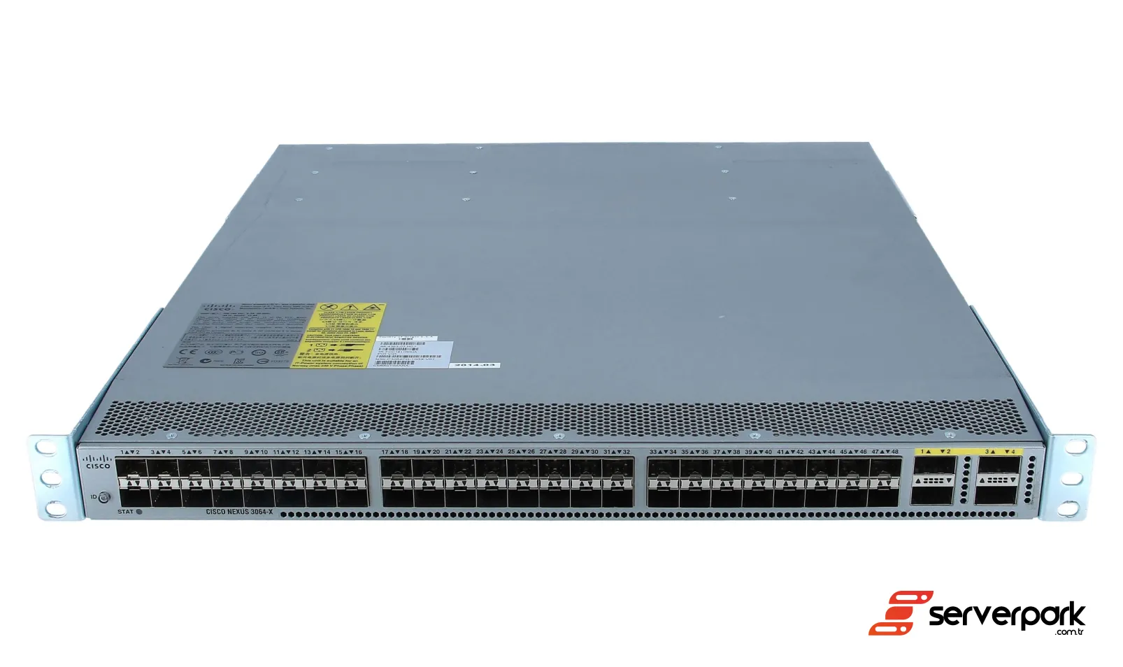 Cisco Nexus 3064 N3K-C3064PQ-10GX 48x 10Gb SFP+, 4x 40Gb QSFP+ - PN: N3K-C3064PQ-10GX