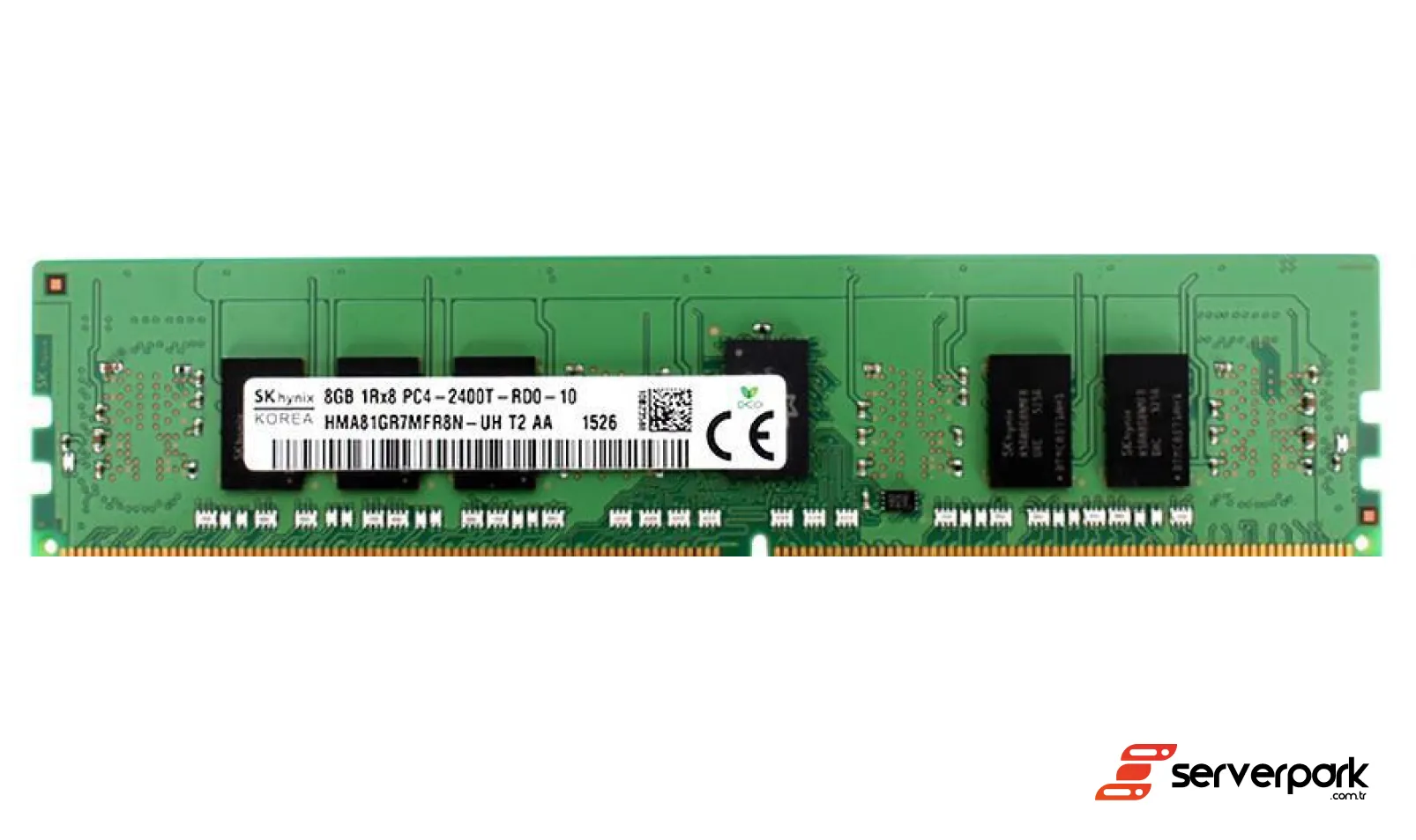 SK hynix 8GB 1Rx8 PC4-2400T R-DIMM DDR4 REG ECC PN: HMA81GR7MFR8N-UH