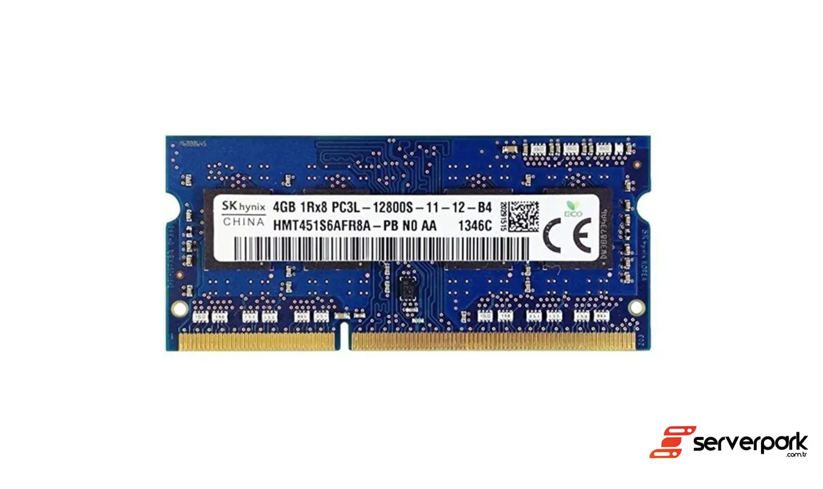SK hynix 4GB 1Rx4 PC3L-12800R DDR3 REG ECC - PN: HMT351R7CFR4A-PB