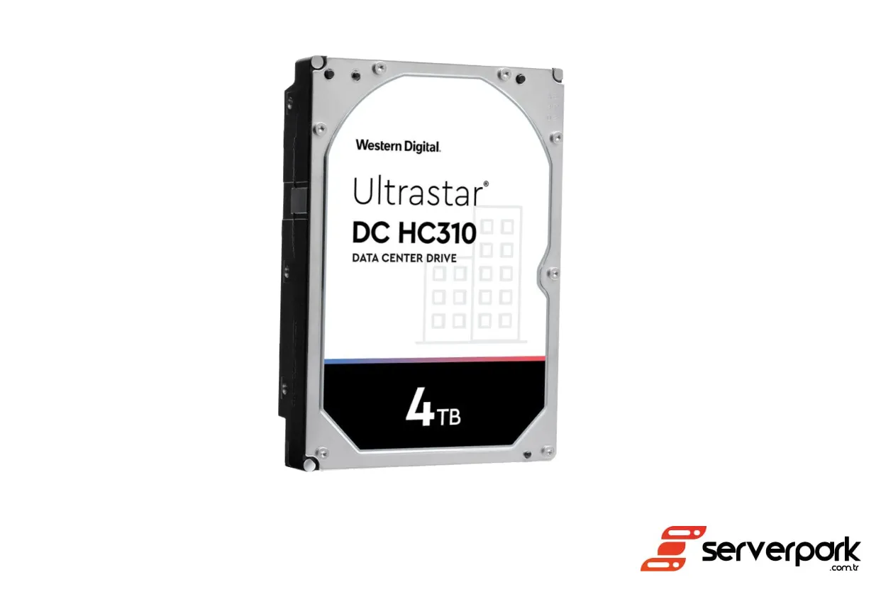 Western Digital Ultrastar DC HC310 4TB 3.5' LFF Hard Disk - PN: HUS726T4TALE6L4