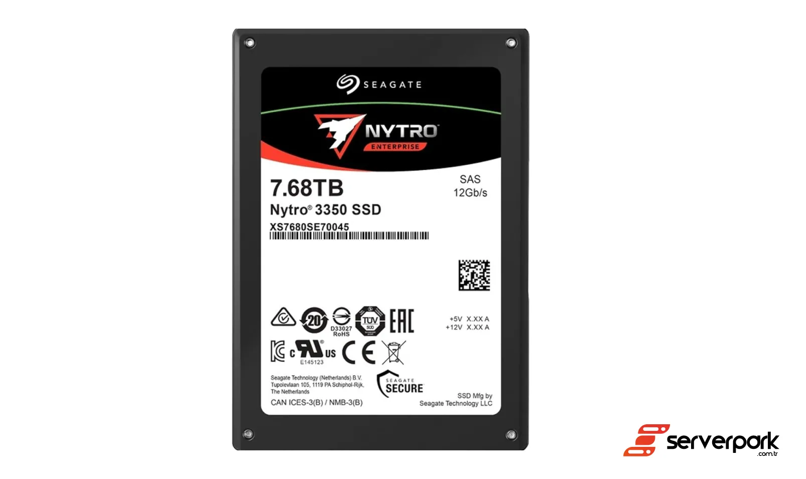 Seagate Nytro 3130 7.68TB 2.5' SAS SSD - PN: XS7680TE70003
