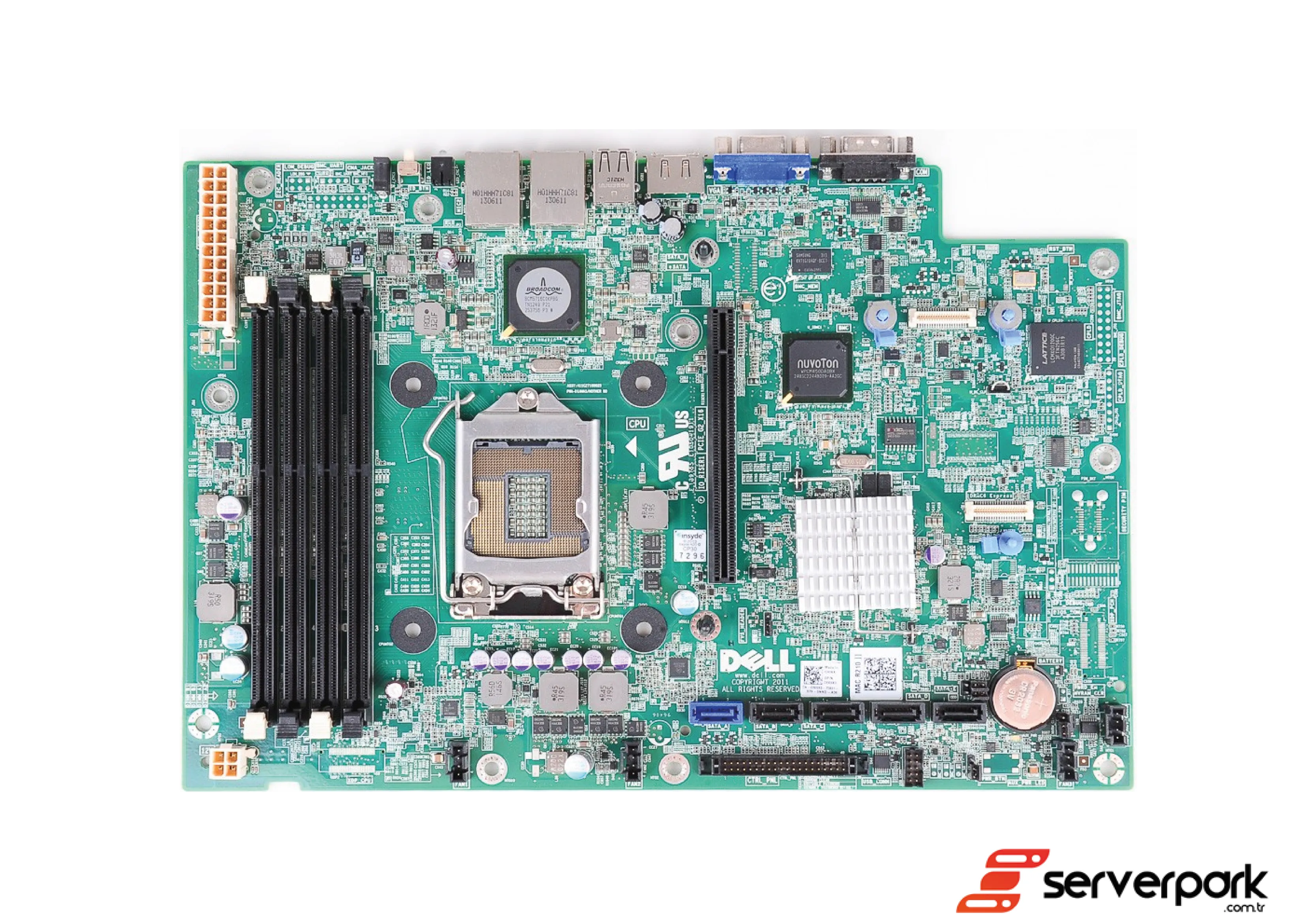 DELL PowerEdge R210 II Motherboard - PN: 03X6X0