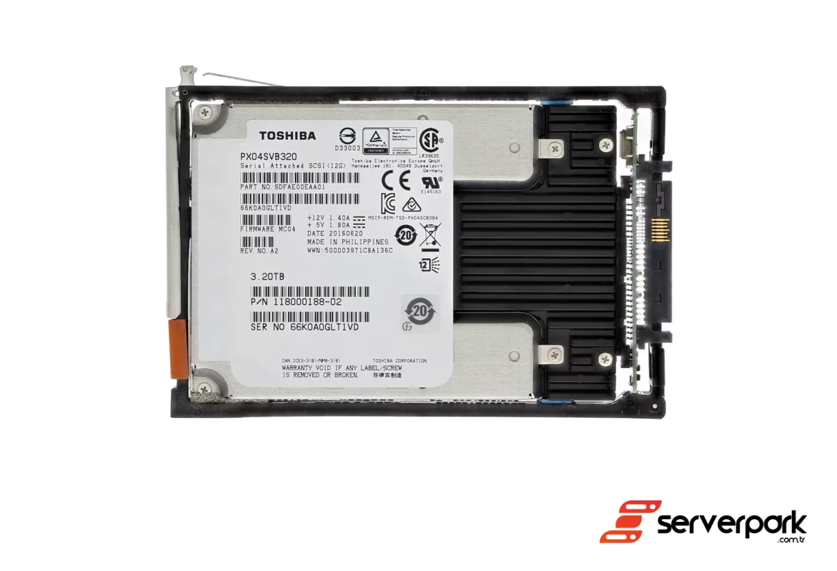 DELL  EMC 3.2TB 2.5' SAS SSD - PN: 5051740