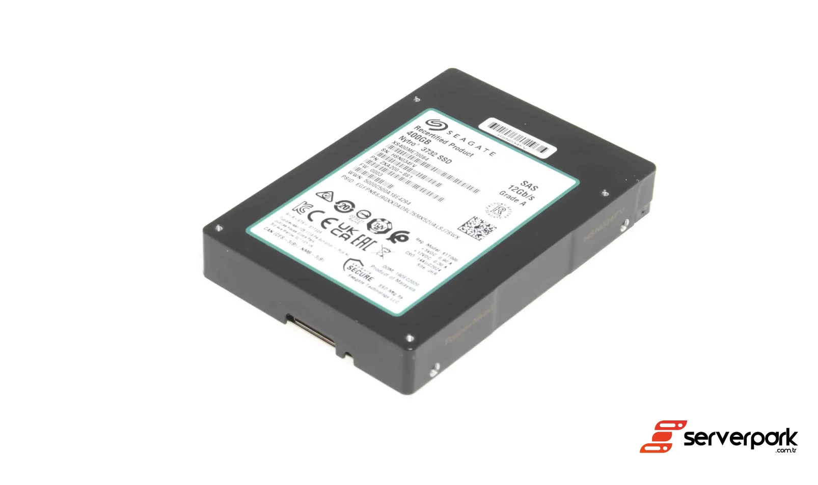 Seagate Nytro 3732 400GB 2.5' SAS SSD - PN: XS400ME70084