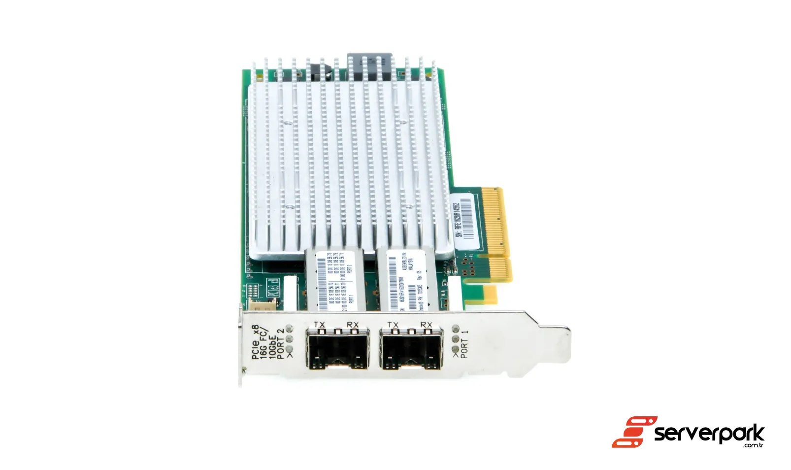 Oracle QLE8362-ORL Dual Port 10G/16G SFP+ Converged Ethernet HBA Kartı - PN: 7023303 