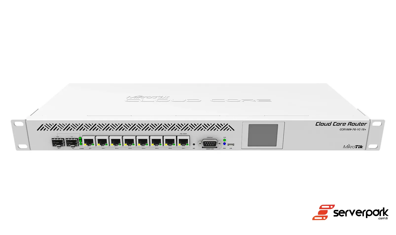 MikroTik CCR1009-7G-1C-1S+ Cloud Core Router PN: CCR1009-7G-1C-1S+