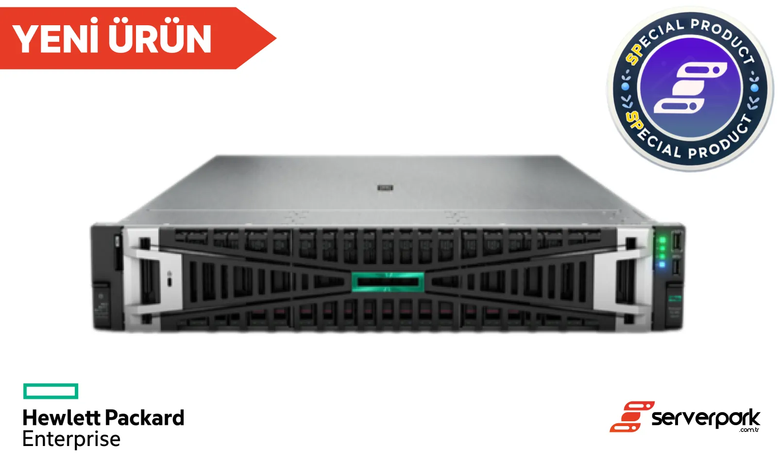 [SIFIR]- HP DL 380 GEN11 / 2 x GOLD 5418Y (96 Core) / 256GB DDR5 / Railkit