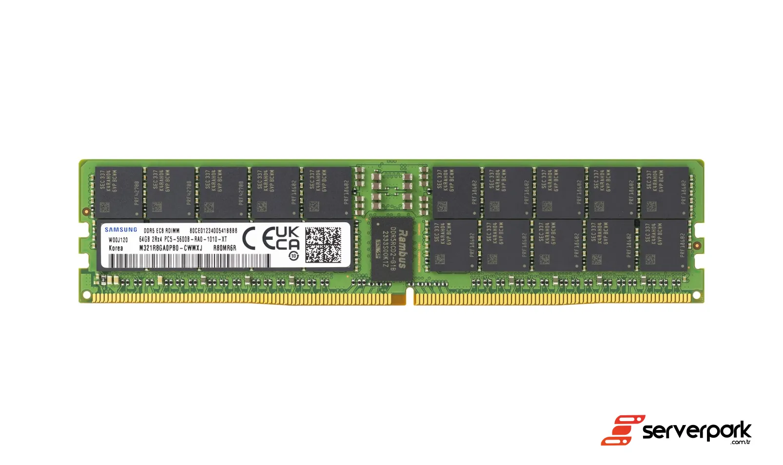 Samsung 64GB 2Rx4 PC5-5600B R-DIMM DDR5 - PN: M321R8GA0PB0-CWM