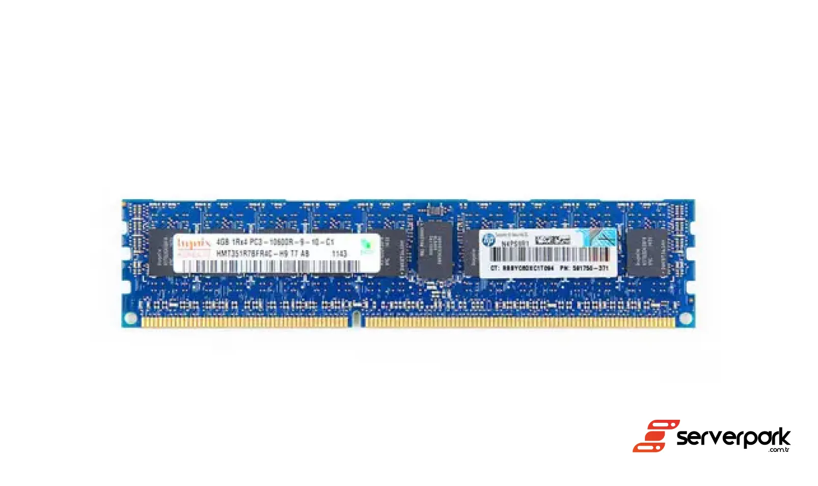 HP 4 GB DDR3 PS3 10600R R-DIMM REG ECC PN: 591750-371