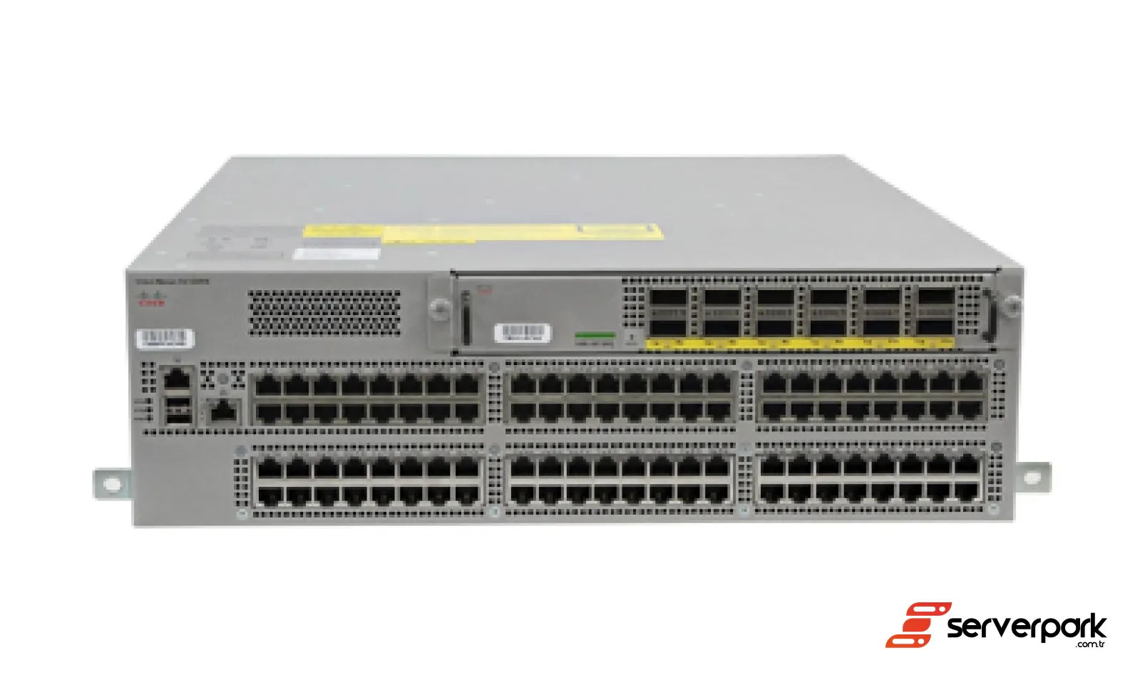 Cisco Nexus N9K-C93128TX 96x 1Gb/10Gb RJ-45, N9K-M12PQ 12x 40Gb - PN: N9K-C93128TX