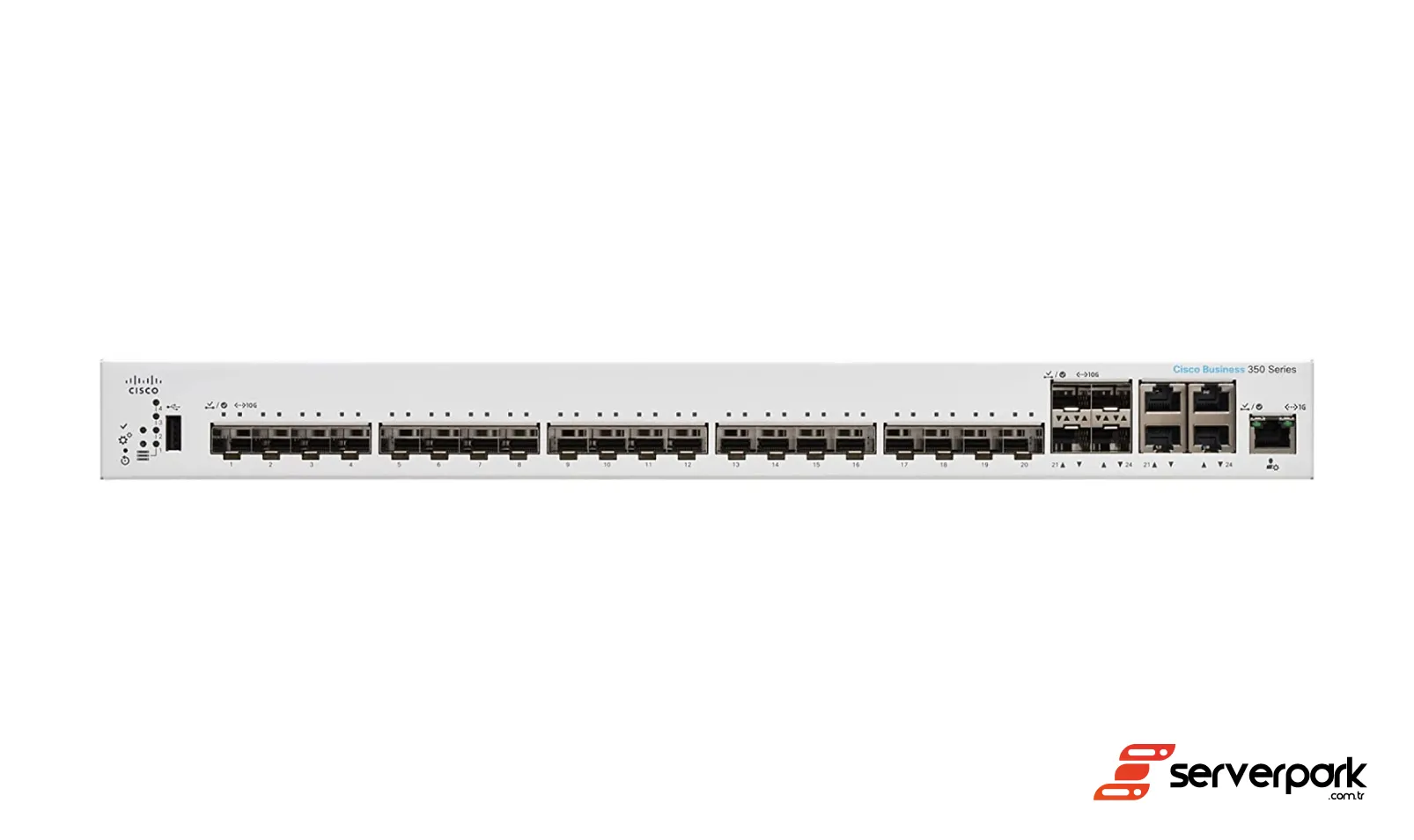 Cisco CBS350-24XS-EU 24x 10Gb SFP+, 4x Combo RJ-45 - PN: CBS350-24XS-EU
