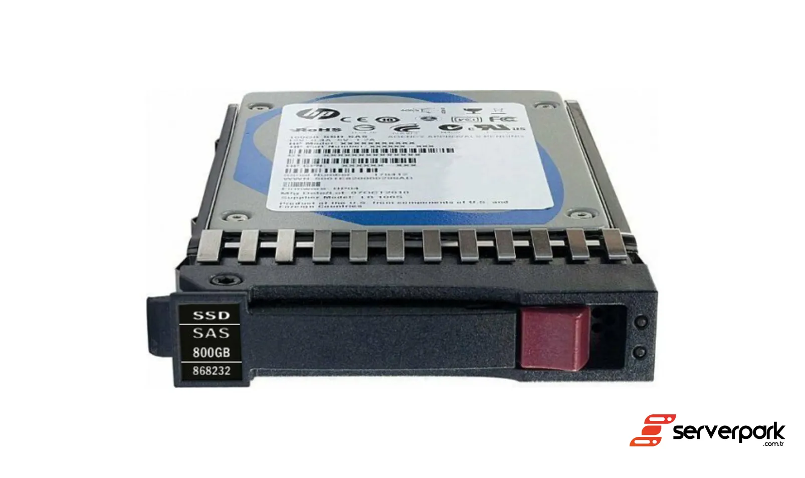 HPE MSA 800GB 3.5' SAS SSD - PN: 868232-001