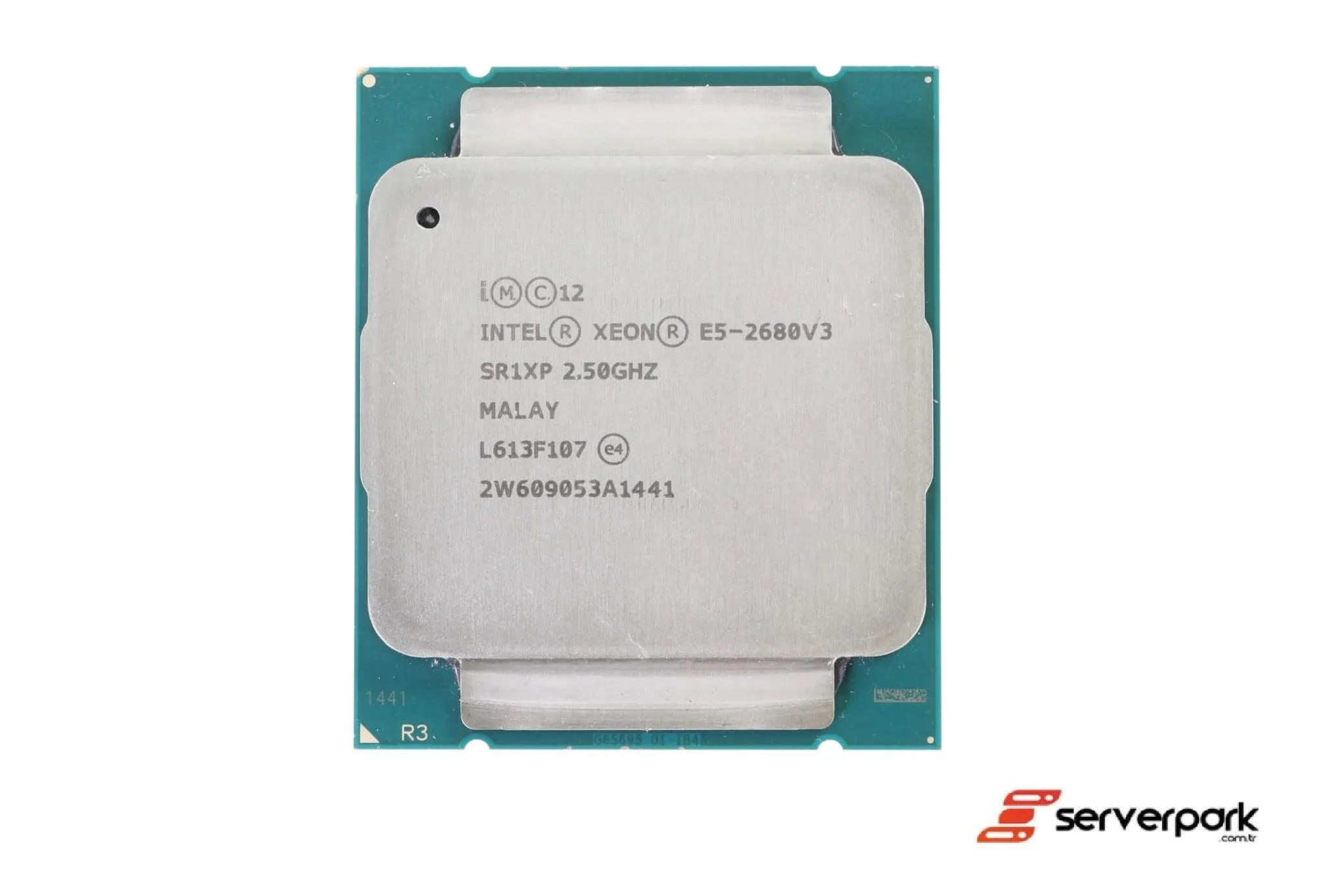 Intel Xeon E5-2680 v3  2.5 GHz	 PN: SR1XP