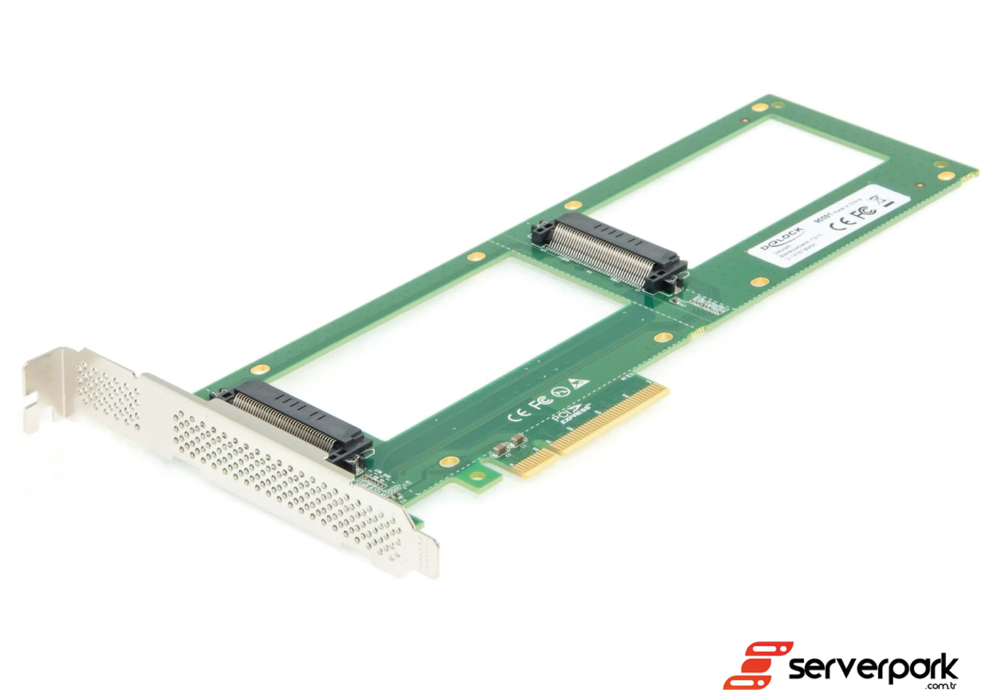 Delock Dual U.2 NVMe Gen4 Converter / Adapter - PN: 90091
