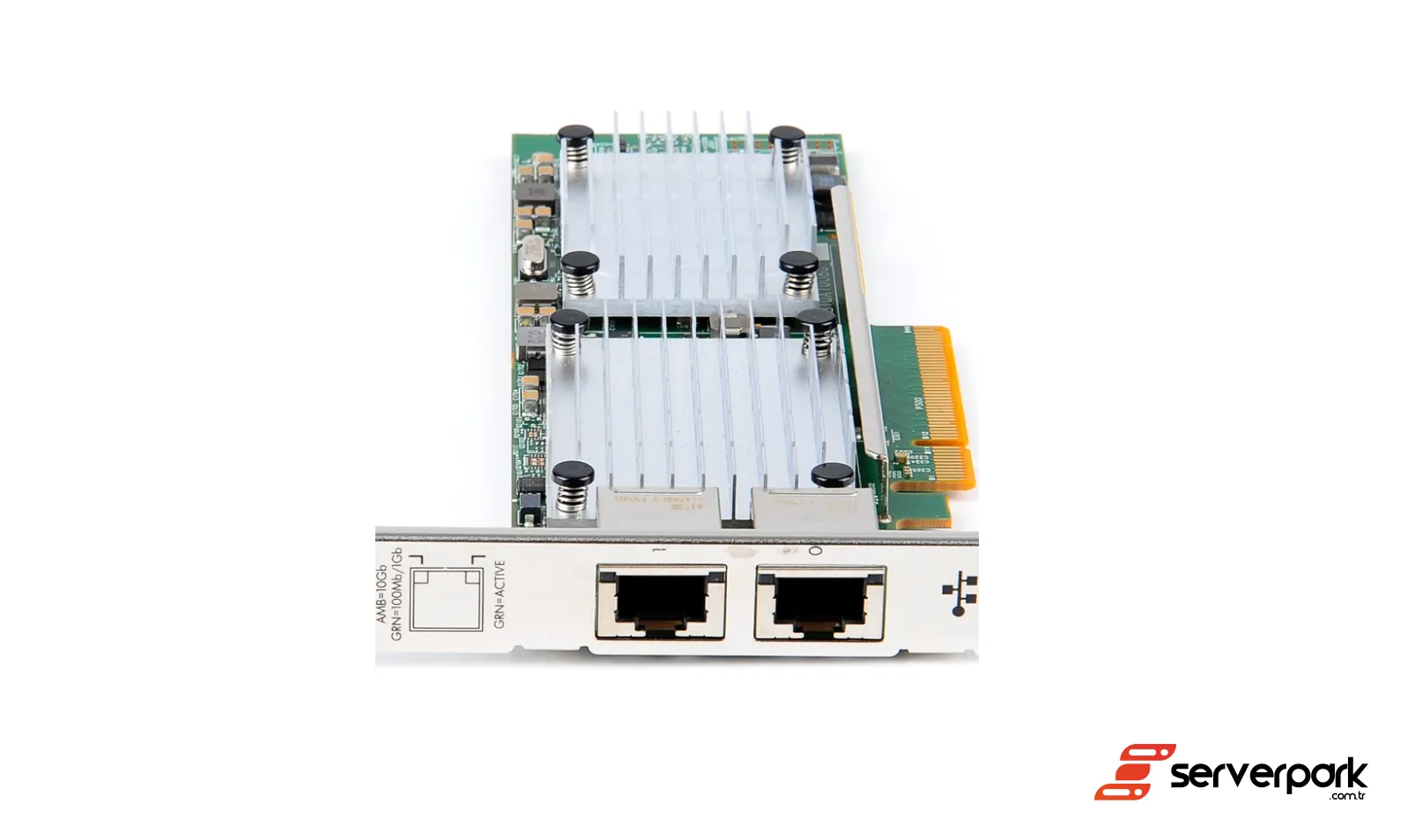 HPE 530T Dual Port 10G RJ45 (57810S) Ethernet Kart - PN: 657128-001 / 656596-B21