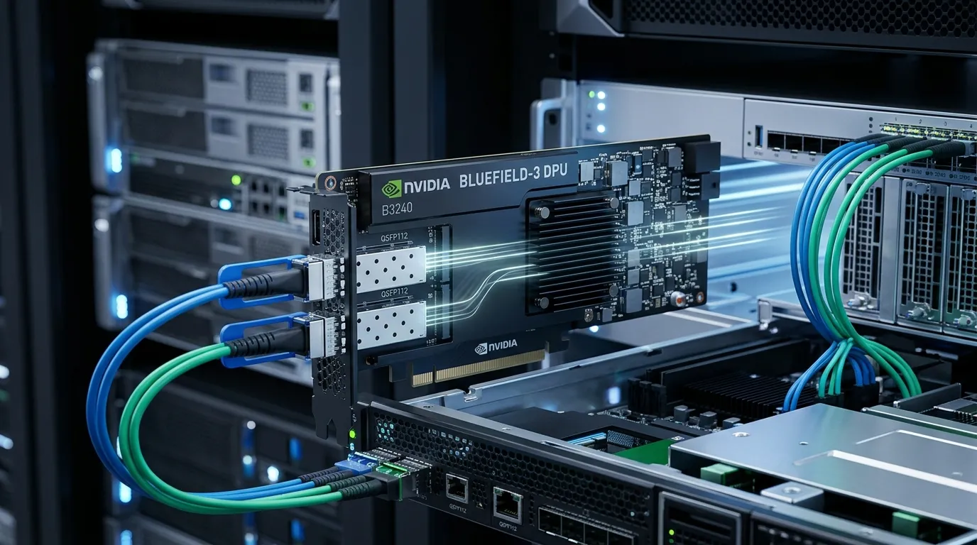 NVIDIA BlueField-3 B3240 DPU: Veri Merkezlerinde 400 Gb/s Altyapı Performansı
