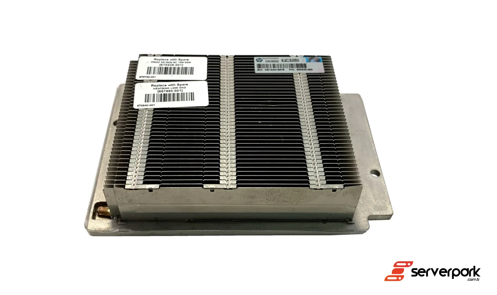 HP  - ProLiant DL360p Gen8 Standard V1 Heatsink- PN: 667880-001