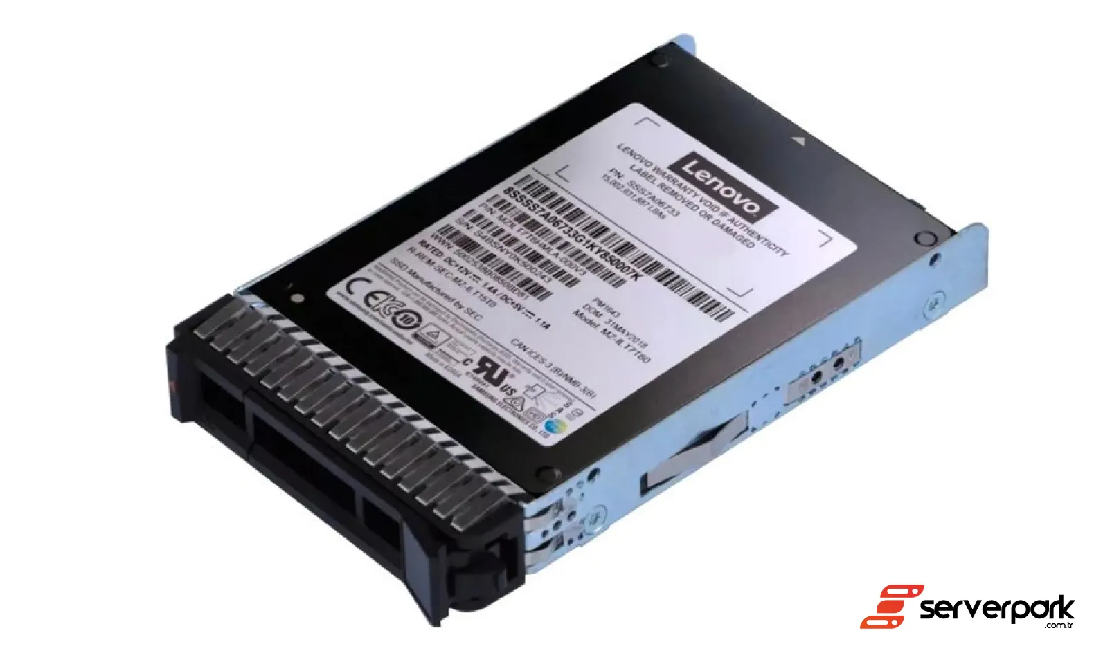 Lenovo 1.6TB 2.5' SAS SSD - PN: SSS7A70490