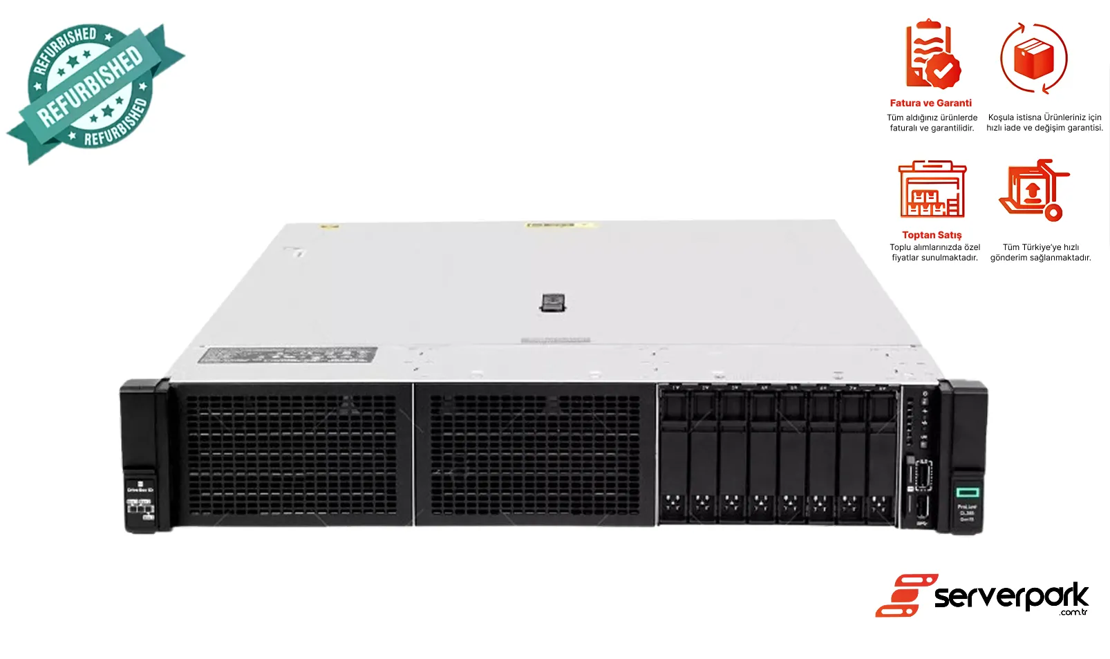 HP DL 385 GEN10 / 2x AMD EPYC 7532 ( 128 Core ) / 512 GB DDR4