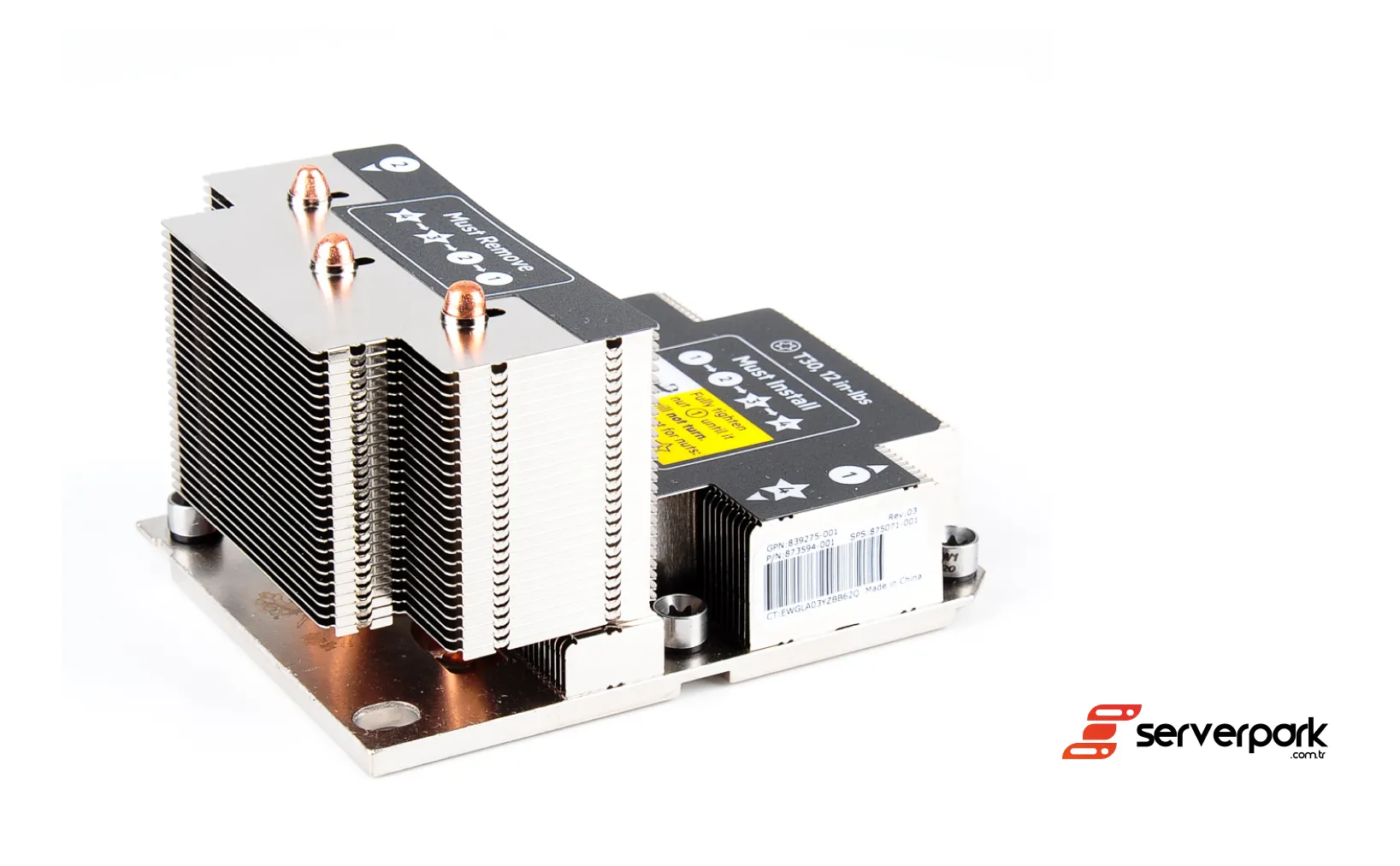 HPE - ProLiant DL385 Gen10 Plus High Performance Heatsink / Plus v2 - PN: P22547-001 / P14610-B21
