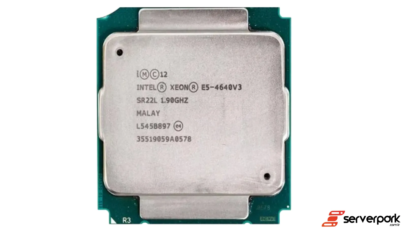 Intel Xeon E5-4640 v3	 1.9 GHz	 PN: SR22L