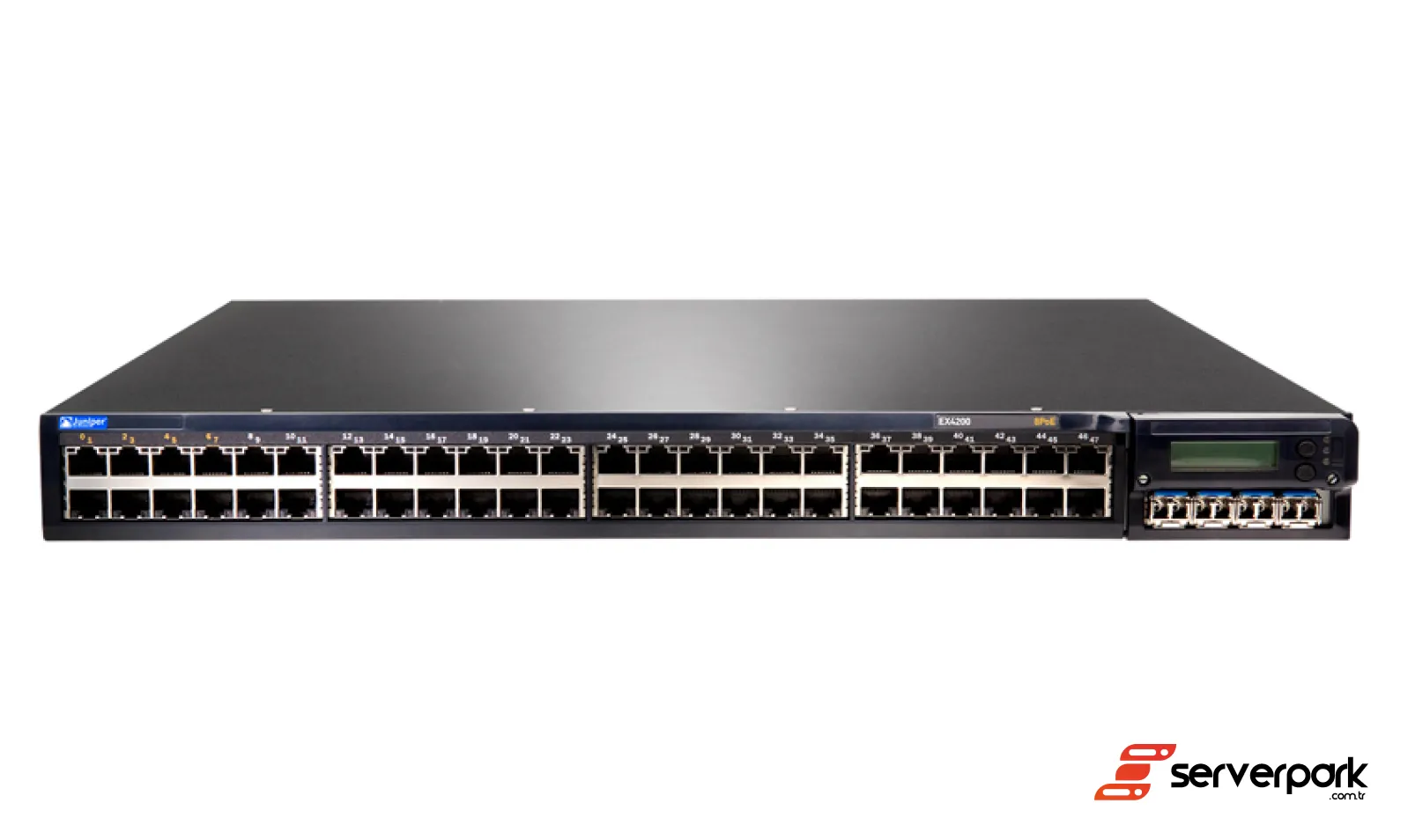 Juniper EX4200-48T 48x 1Gb RJ-45, 8x PoE PN: EX4200-48T