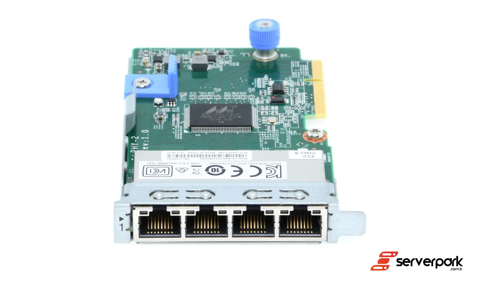 Lenovo Quad Port 1G RJ45 Ethernet Kartı - PN: 01PE407 / 7ZT7A00545